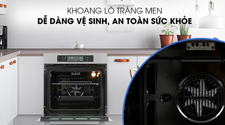 Lò nướng âm Torino T0B10FCP-2SV 75 lít