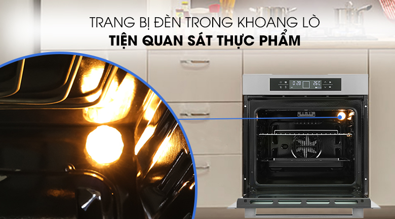 Lò nướng âm Torino T0B10FCP-2SV 75 lít