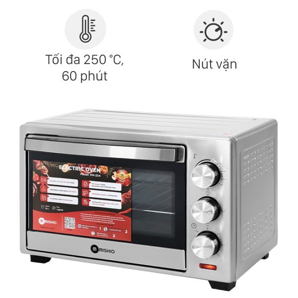 Lò nướng Mishio MK-254 25 lít