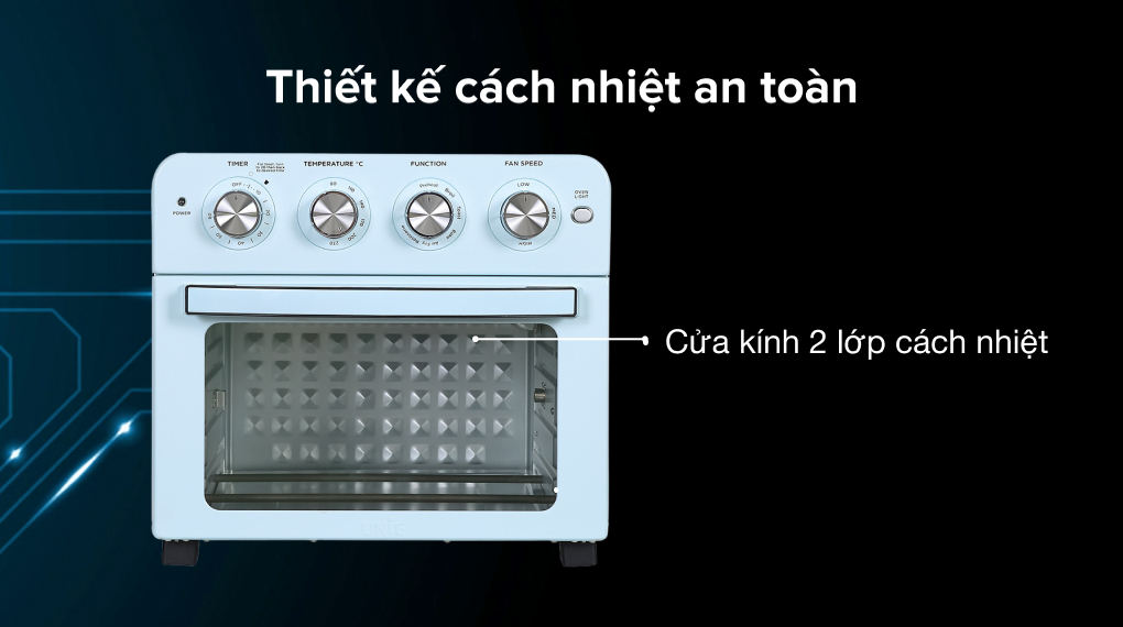 Lò nướng không dầu Unie Q37 25 lít