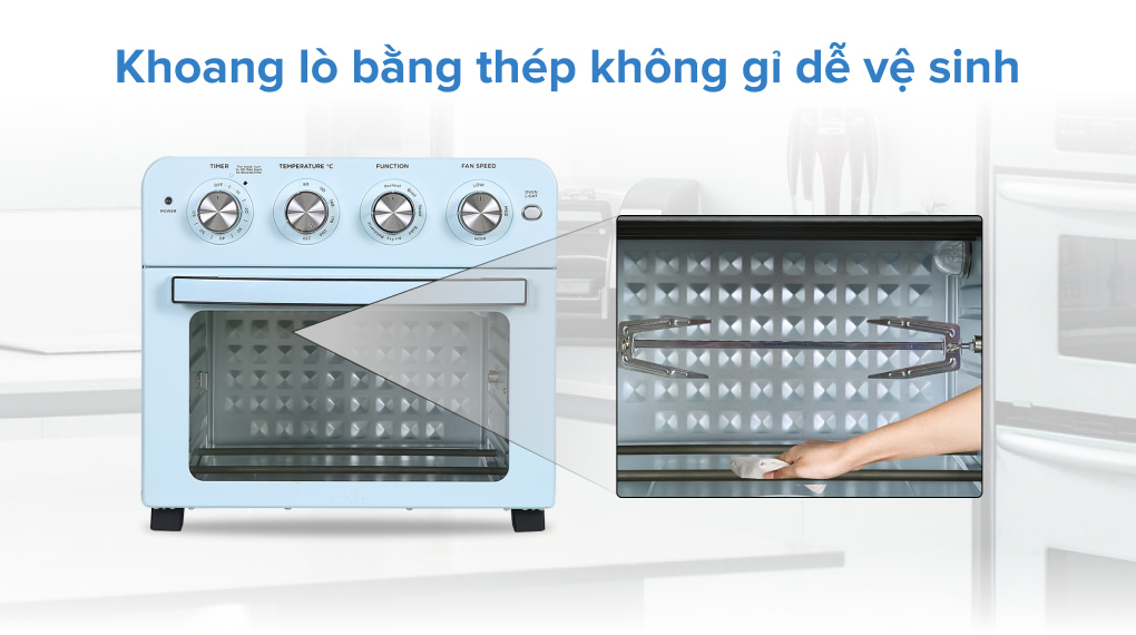 Lò nướng không dầu Unie Q37 25 lít