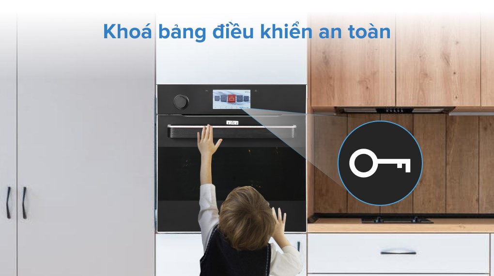 Lò nướng và hấp lắp âm Hafele HO-T60B (535.02.711) 65 lít