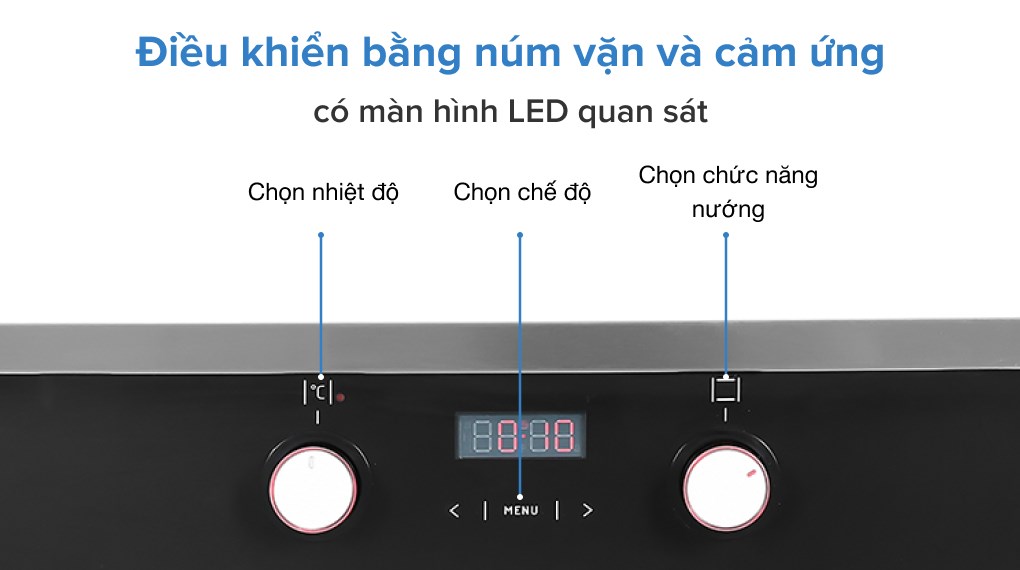 Lò nướng âm Hafele HO-KT60C (534.05.571) 65 lít