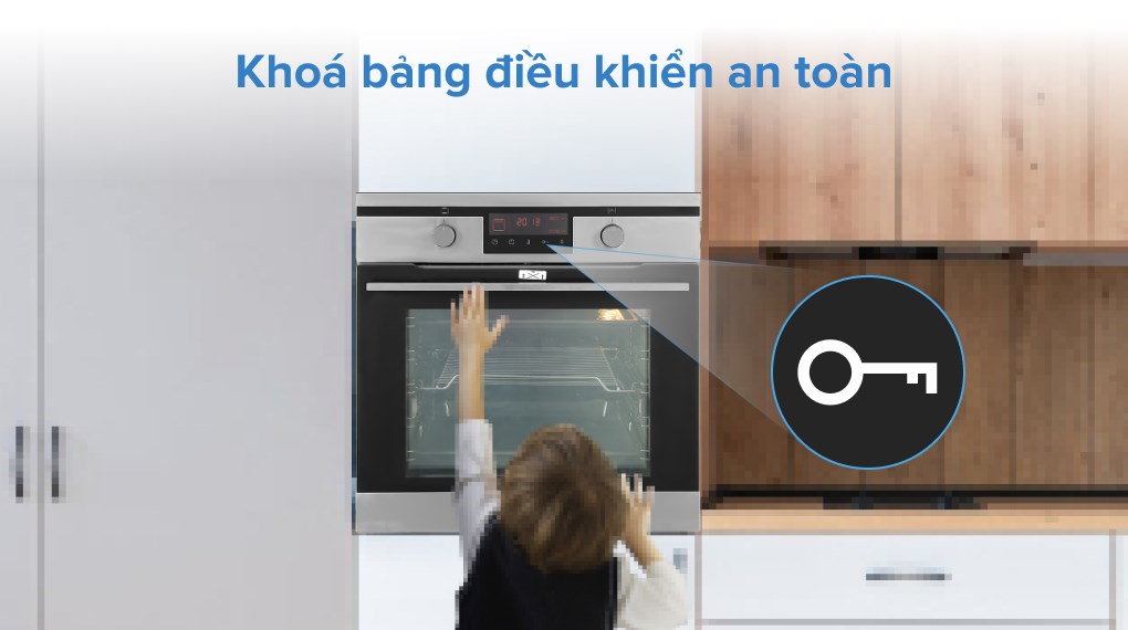 Lò nướng lắp âm Hafele HO-KT60J (535.62.511) 65 lít