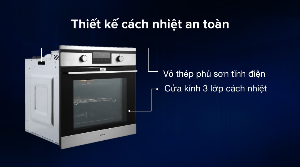 Lò nướng lắp âm Hafele HO-KT60J (535.62.511) 65 lít
