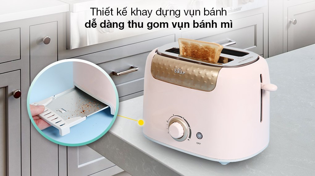 Máy nướng bánh mì Bear DSL-601 - 10