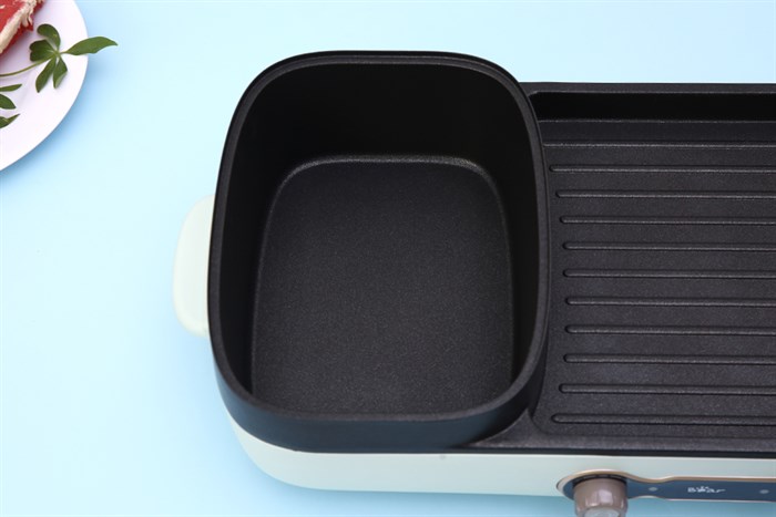 Bếp lẩu nướng đa năng Bear DKL-C15G1 Màu Xanh ngọc