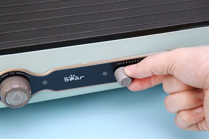 Bếp lẩu nướng đa năng Bear DKL-C15G1 Màu Xanh ngọc