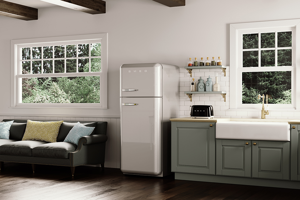 Máy nướng bánh mì Smeg TSF01BLEU (535.43.660)