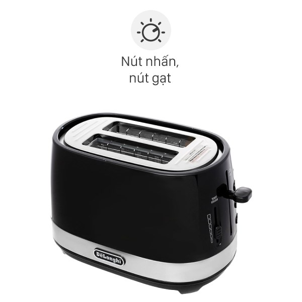 Máy nướng bánh mì Delonghi CTLA2103.BK