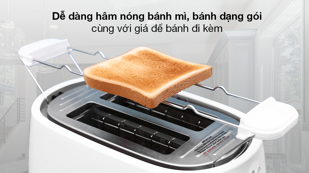 Máy nướng bánh mì Delonghi CTLA2103.W