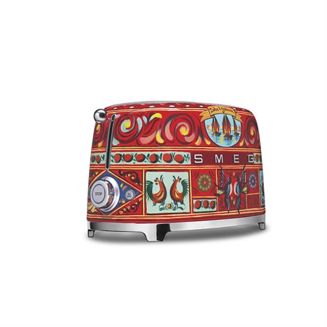 Máy nướng bánh mì Smeg D&G TSF01DGEU (535.43.680) Màu Đỏ