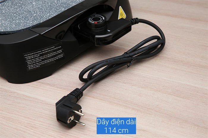 Bếp nướng điện BlueStone EGB-7417 Màu Đen