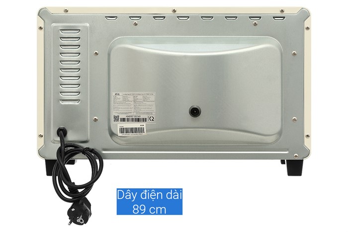 Lò nướng AVA TO2501 25 lít Màu Kem