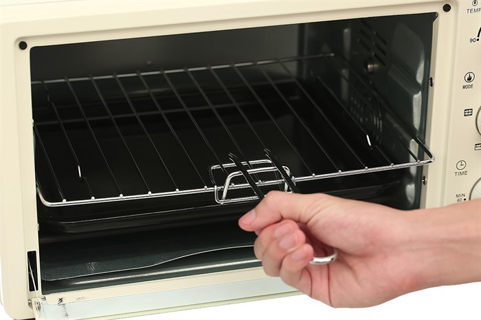 Lò nướng AVA TO2501 25 lít Màu Kem