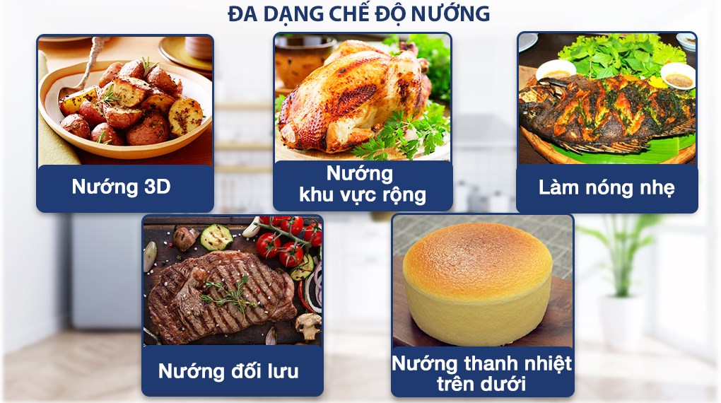 Lò nướng âm Bosch HMH.HBF133BS0A 66 lít