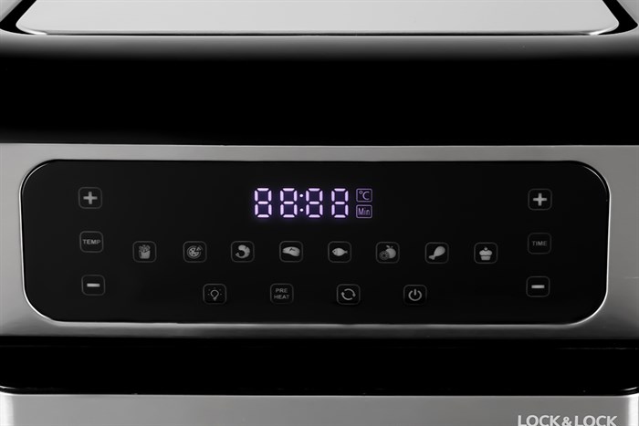 Lò nướng Lock&Lock EJF291BLK 10 lít Màu Đen