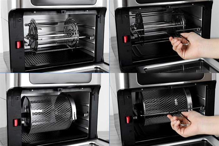 Lò nướng Lock&Lock EJF291BLK 10 lít Màu Đen