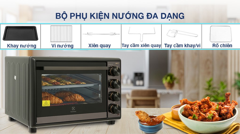 Lò nướng Electrolux EOT4022XFG 40 lít