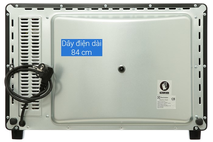 Lò nướng Electrolux EOT4022XFG 40 lít Màu Đen