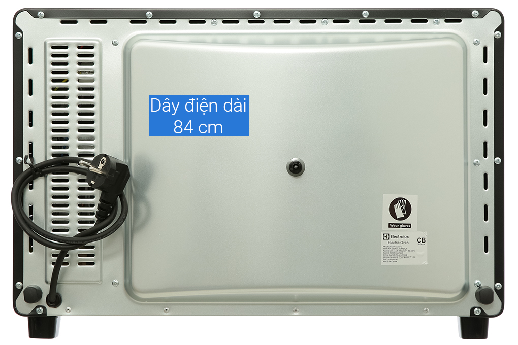 Lò nướng Electrolux EOT4022XFG 40 lít Màu Đen