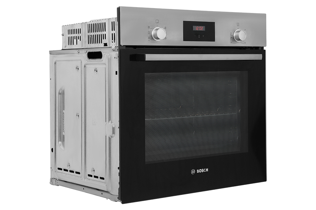 Lò nướng âm Bosch HBF113BR0A 66 lít Màu Đen - Bạc