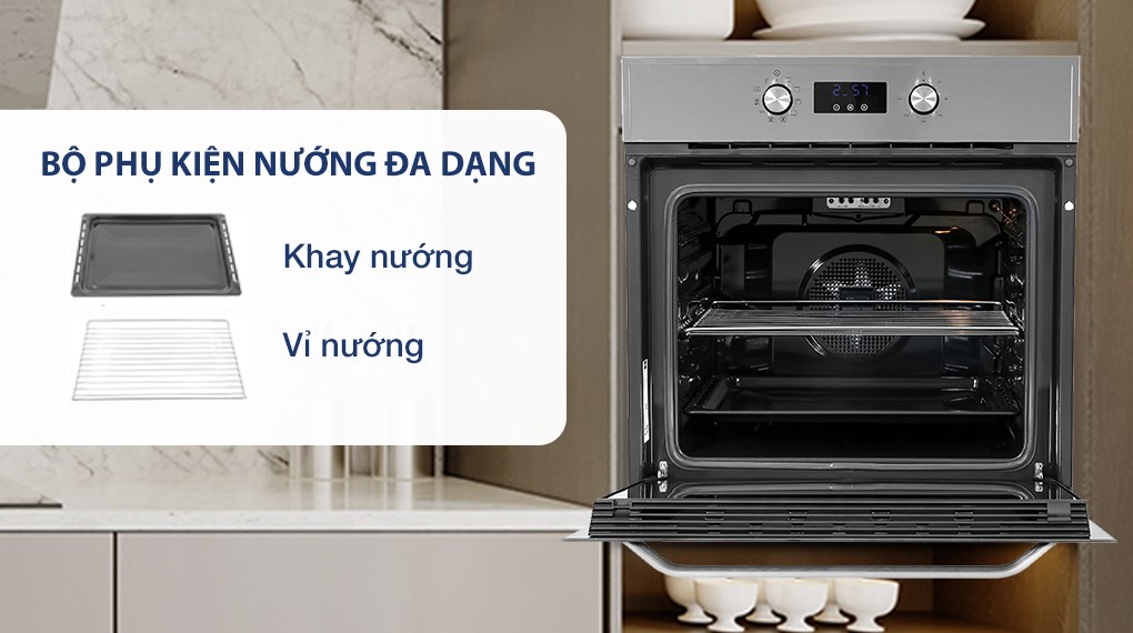Lò nướng âm Teka HCB 6435 70 lít