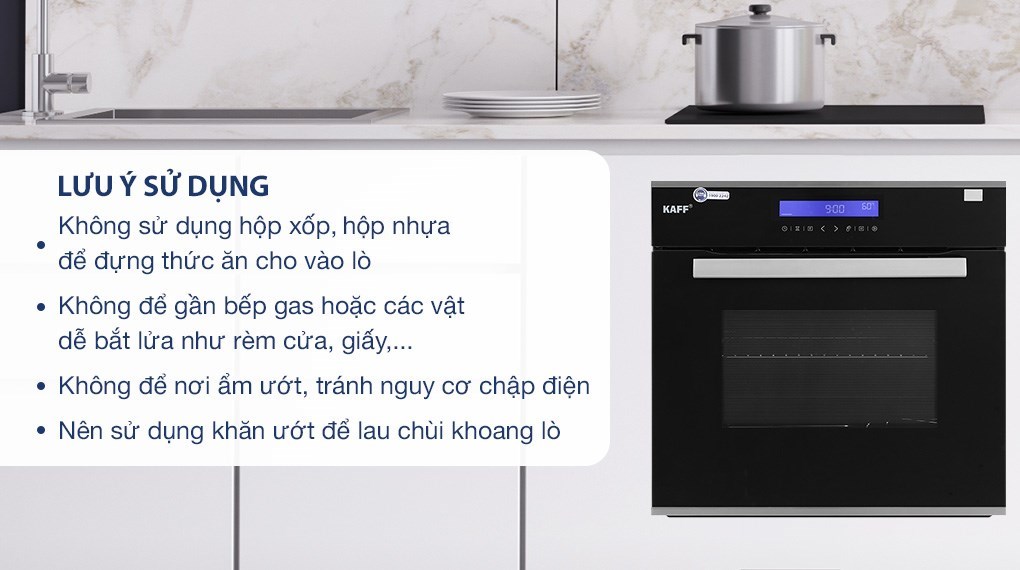Lò nướng âm KAFF KF-T90S 67 lít