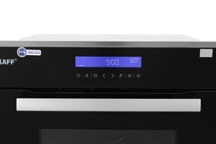 Lò nướng âm KAFF KF-T90S 67 lít Màu Đen