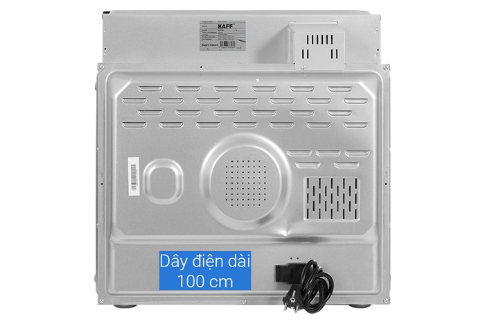 Lò nướng âm KAFF KF-T90S 67 lít Màu Đen