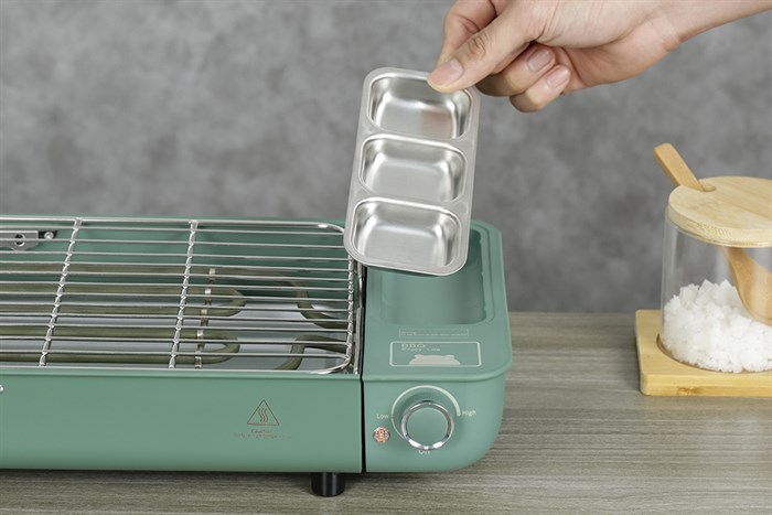 Bếp nướng điện Bear DKL-D20M2 Màu Xanh rêu