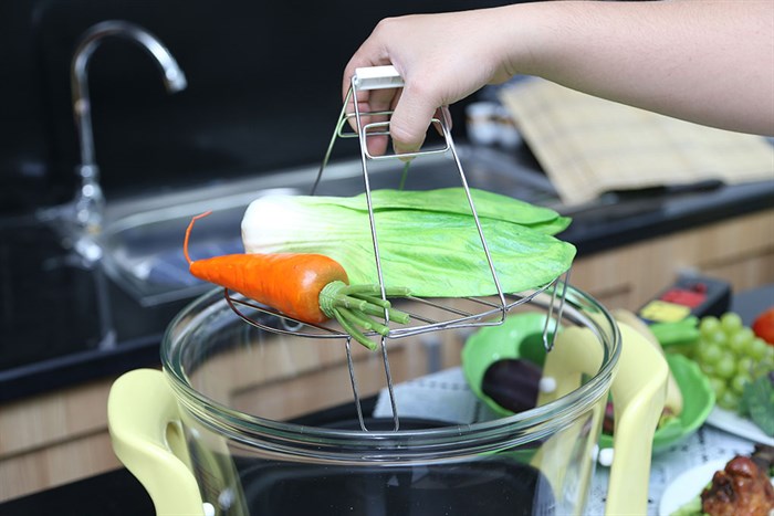 Lò nướng thủy tinh Sunhouse SH-412 12 lít Vàng