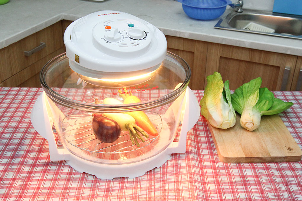 Lò nướng thuỷ tinh Pensonic PRO-912 12 lít Màu Trắng