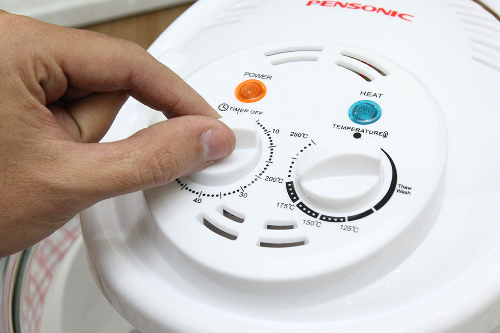 Lò nướng thuỷ tinh Pensonic PRO-912 12 lít Màu Trắng