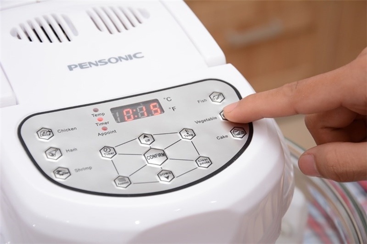 Lò nướng thủy tinh Pensonic PRO-913 12 lít Màu Trắng