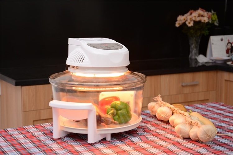 Lò nướng thủy tinh Pensonic PRO-913 12 lít Màu Trắng