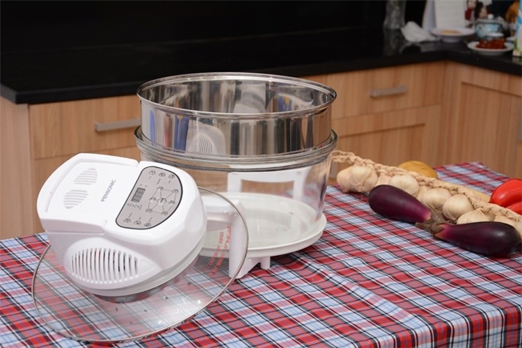 Lò nướng thủy tinh Pensonic PRO-913 12 lít Màu Trắng