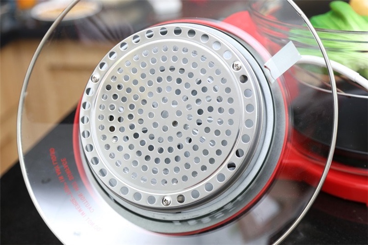 Lò nướng thủy tinh Sunhouse SH 410 12 lít Đỏ Màu Đỏ