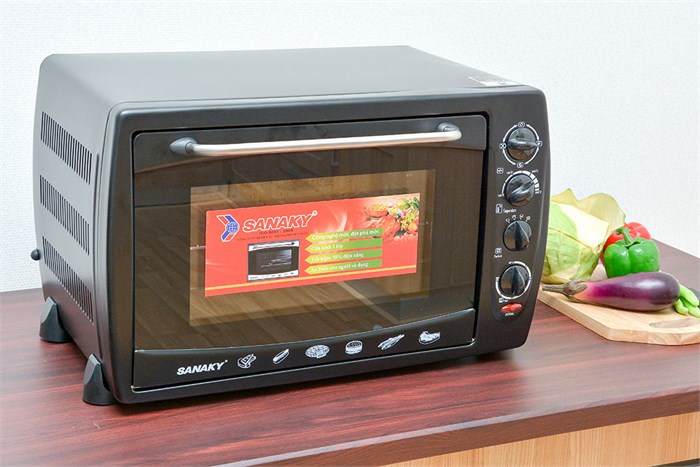 Lò nướng Sanaky VH509S 50 lít Màu Đen