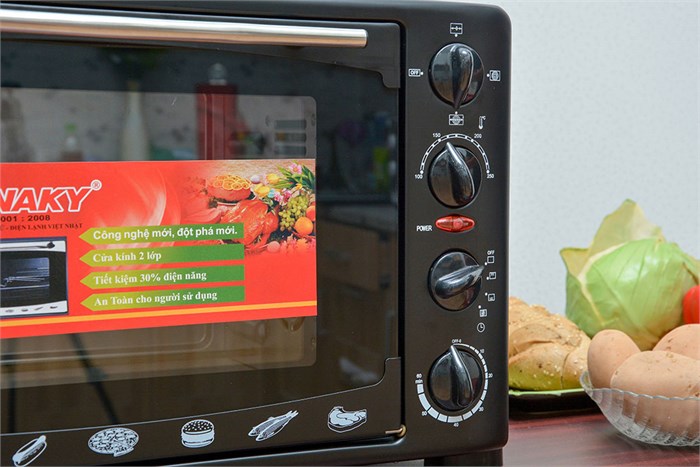 Lò nướng Sanaky VH359S 35 lít Màu Đen