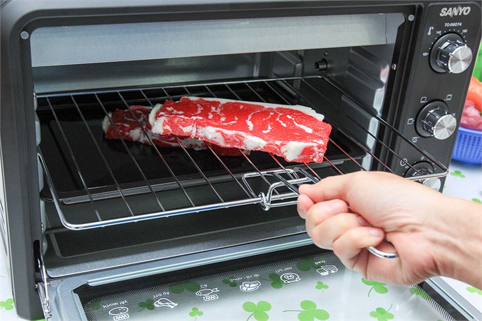 Lò nướng Sanyo Aqua TO-R6074 35 lít Màu Đen - Xám