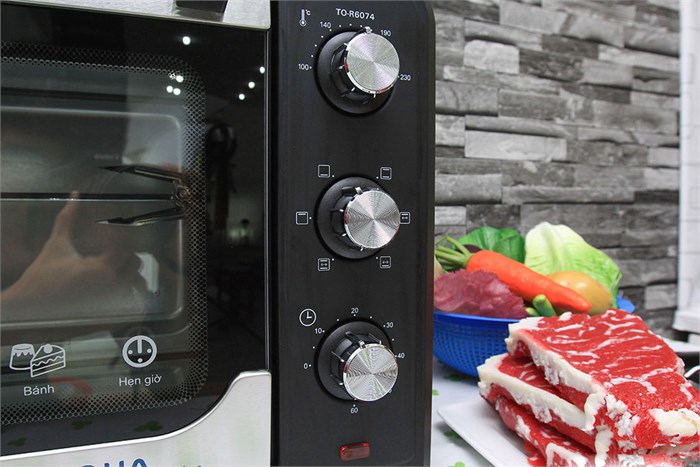 Lò nướng Sanyo Aqua TO-R6074 35 lít Màu Đen - Xám