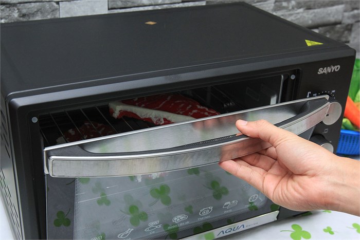 Lò nướng Sanyo Aqua TO-R8074 45 lít Màu Đen - Xám