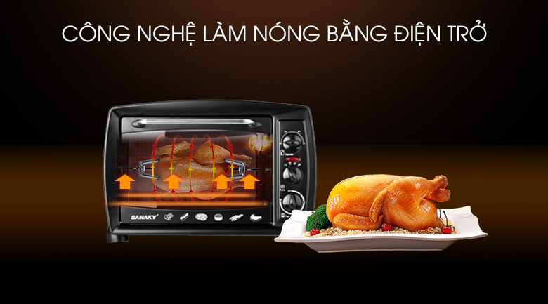 Lò nướng Sanaky VH 259 25 lít