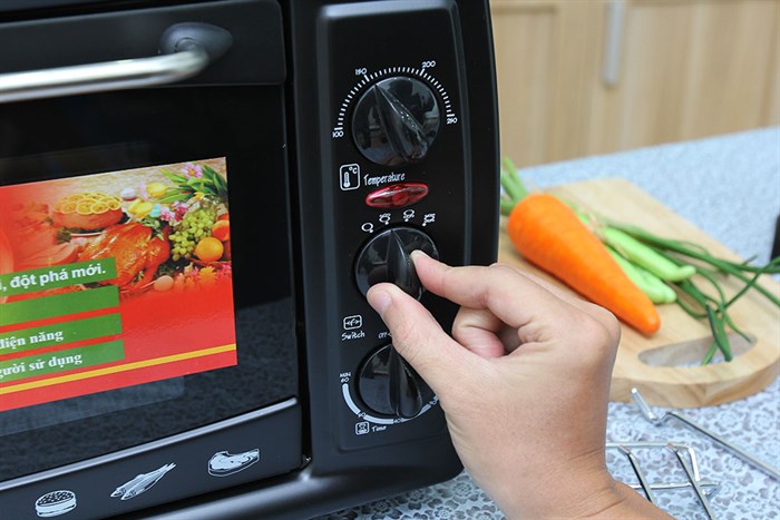 Lò nướng Sanaky VH 259 25 lít Màu Đen