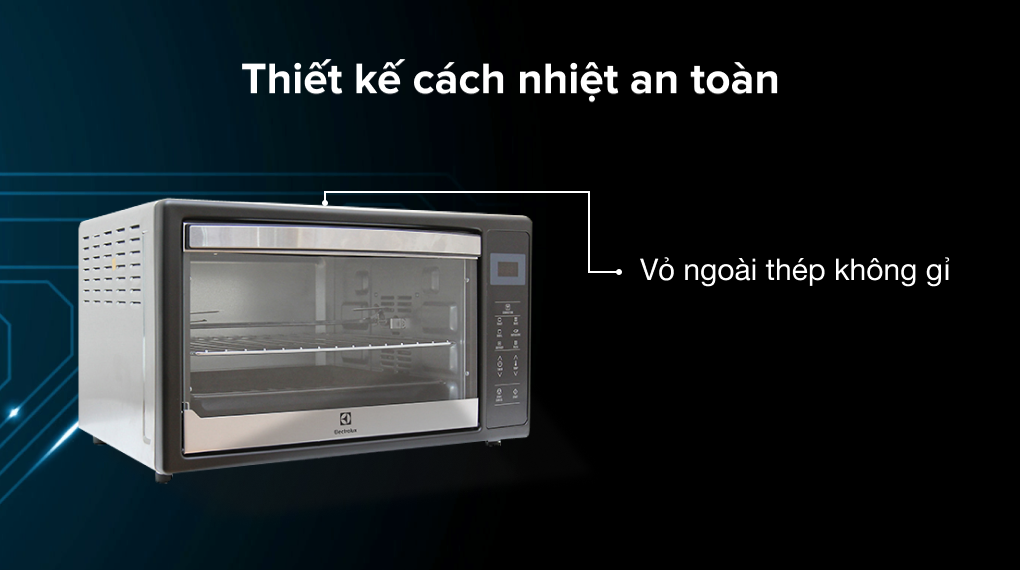 Lò nướng Electrolux EOT38DXB 38 lít