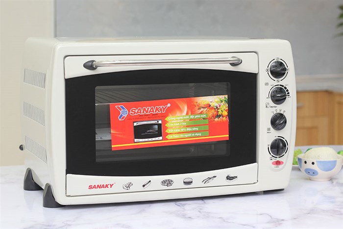 Lò nướng Sanaky VH509B 50 lít Màu Trắng