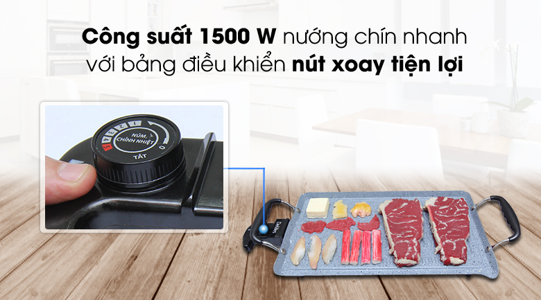 Bếp nướng điện Delites BN01 1500 W