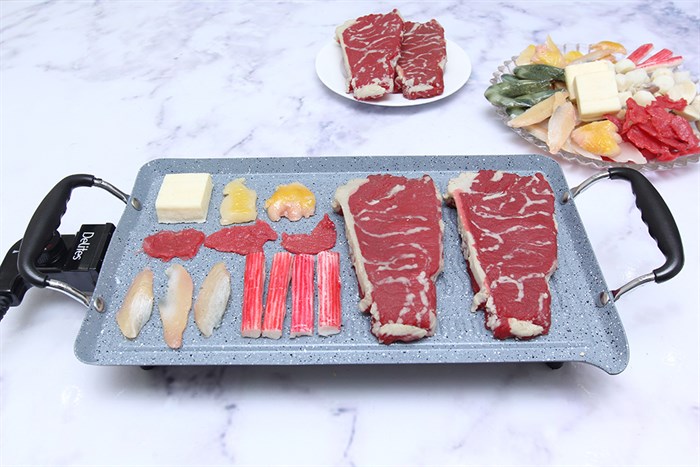 Bếp nướng điện Delites BN01 1500 W Màu Đen - Xám