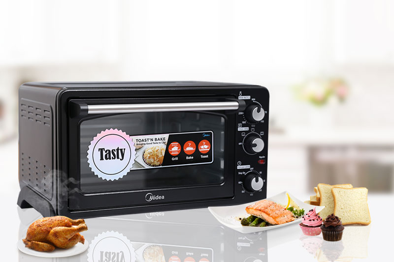 Lò nướng Midea 25 lít MEO-25EX1 Lò nướng Midea 25 lít MEO-25EX1